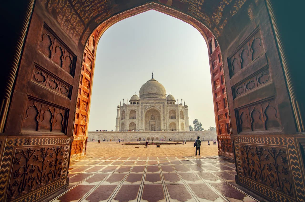 Rajasthan With Taj Mahal